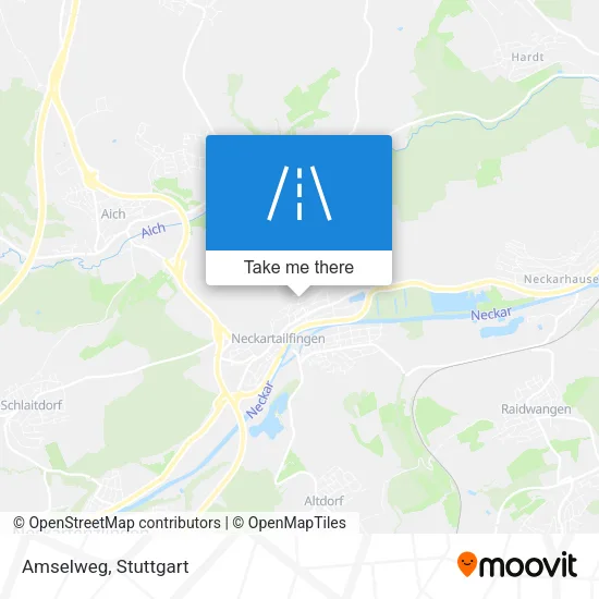 Карта Amselweg