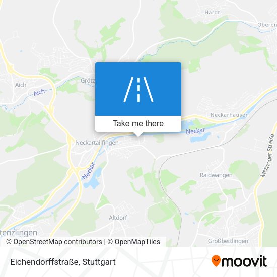 Карта Eichendorffstraße
