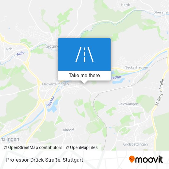 Professor-Drück-Straße map