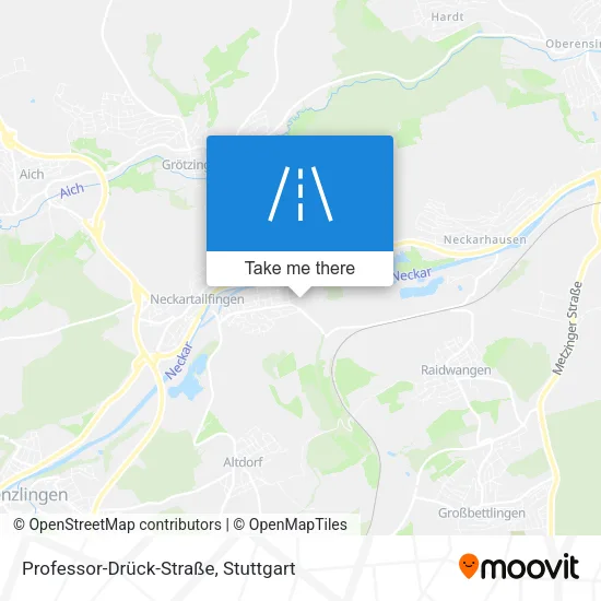 Professor-Drück-Straße map