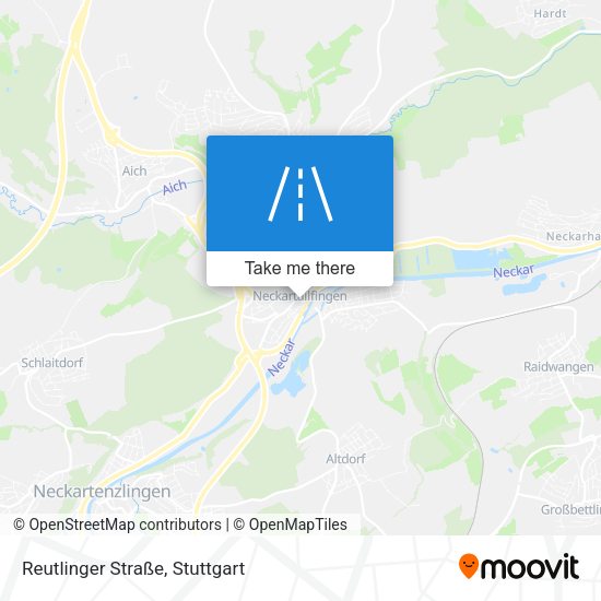 Reutlinger Straße map