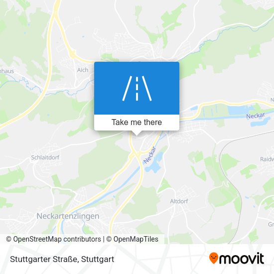 Stuttgarter Straße map