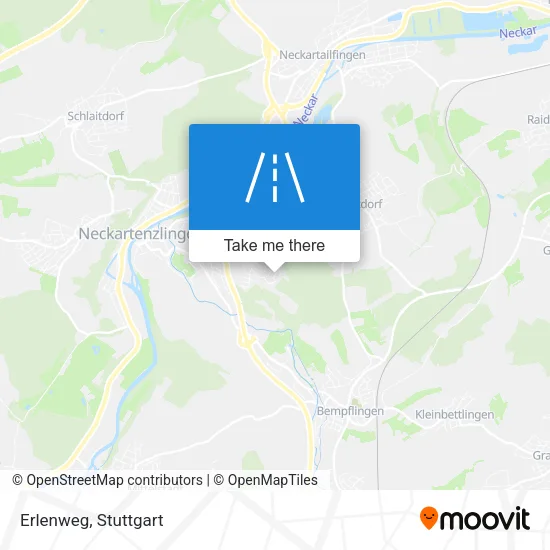 Карта Erlenweg