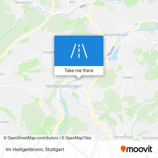 Карта Im Heiligenbronn