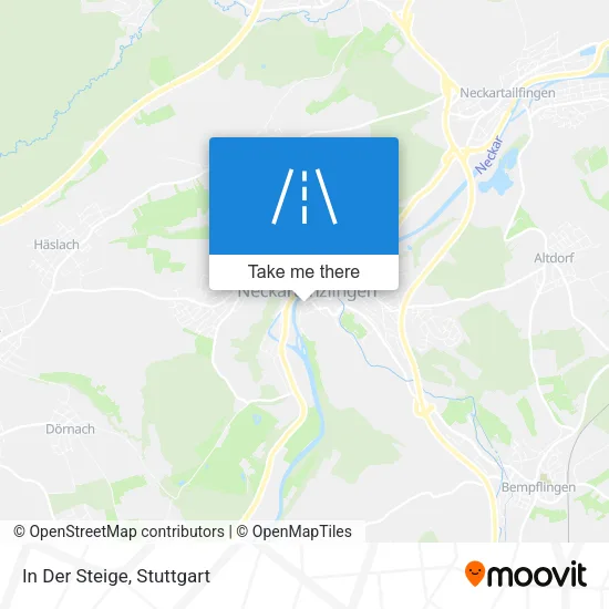 Карта In Der Steige