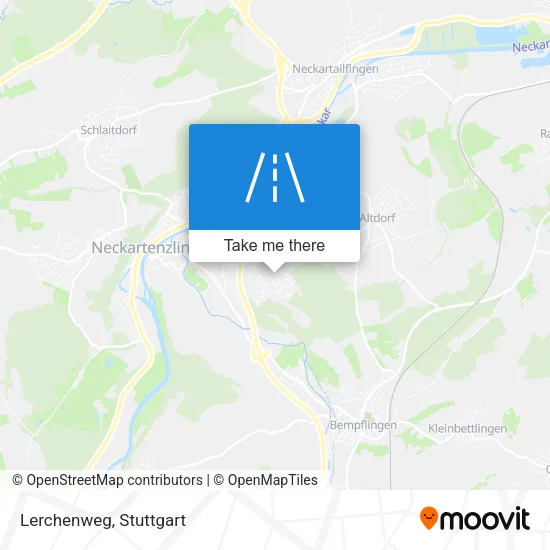 Lerchenweg map