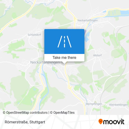 Römerstraße map
