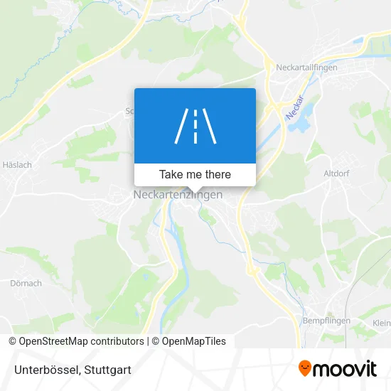Карта Unterbössel