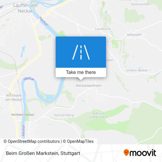 Карта Beim Großen Markstein