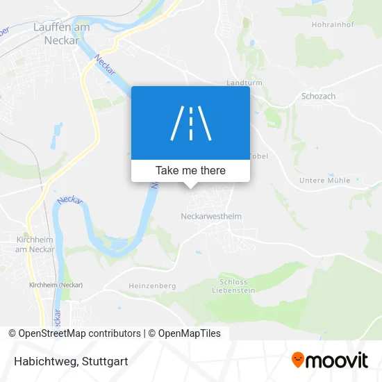 Карта Habichtweg