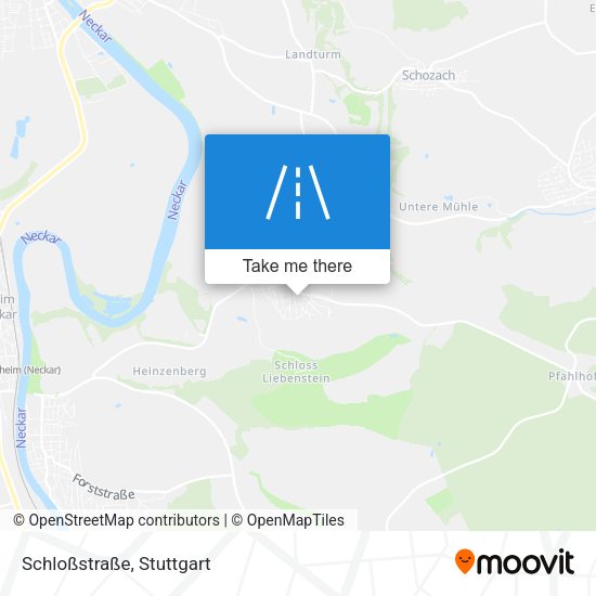Schloßstraße map