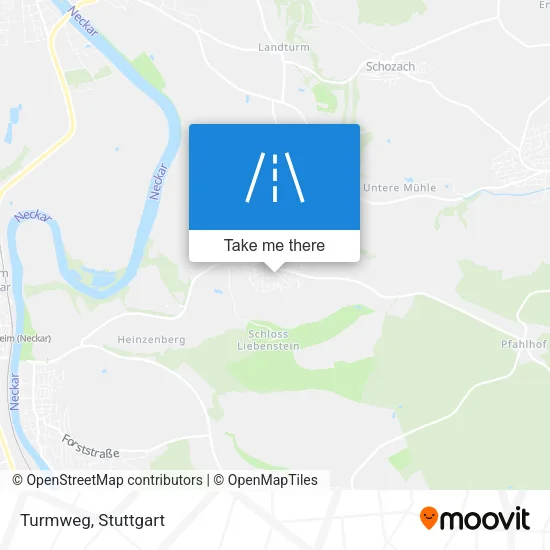 Карта Turmweg