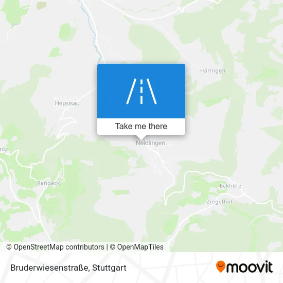 Карта Bruderwiesenstraße