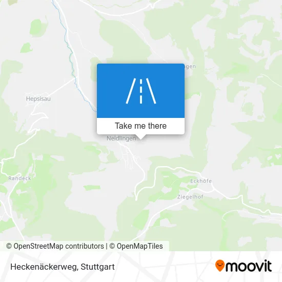 Карта Heckenäckerweg