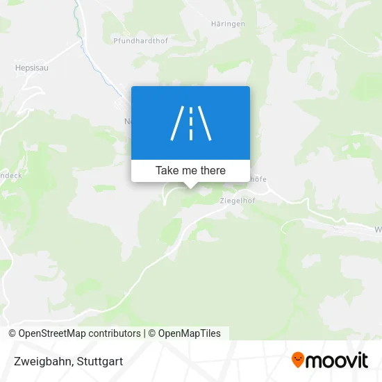 Карта Zweigbahn