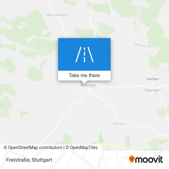 Карта Freistraße
