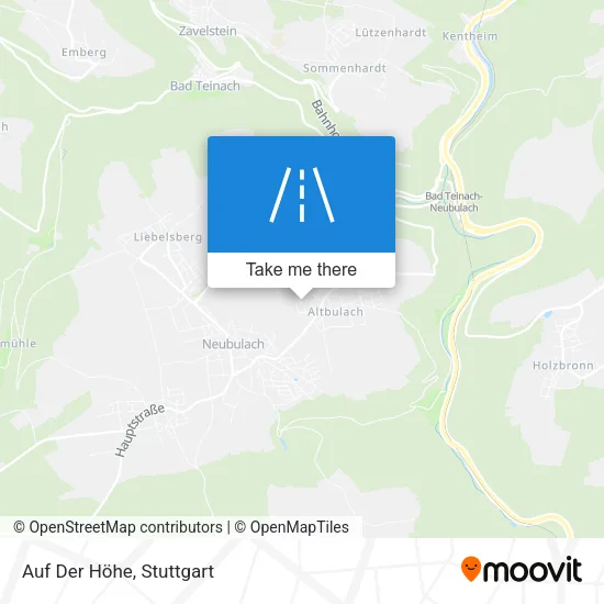 Карта Auf Der Höhe