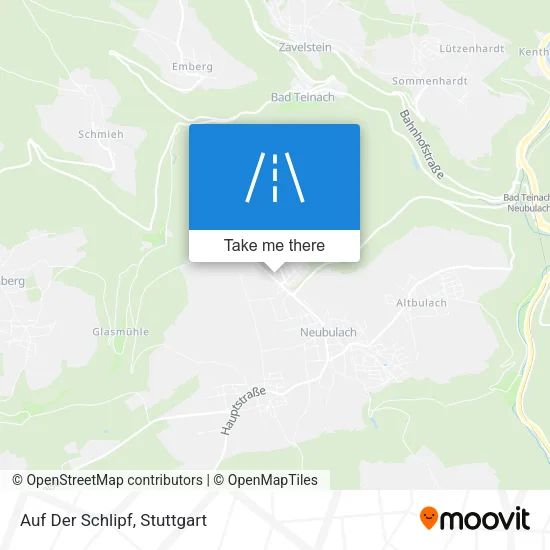 Карта Auf Der Schlipf