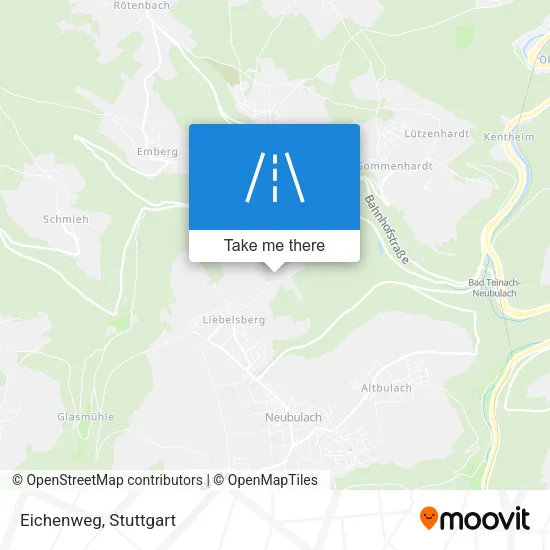 Карта Eichenweg