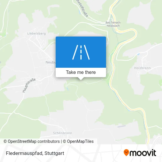 Карта Fledermauspfad
