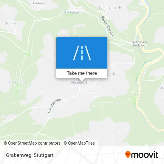 Grabenweg map