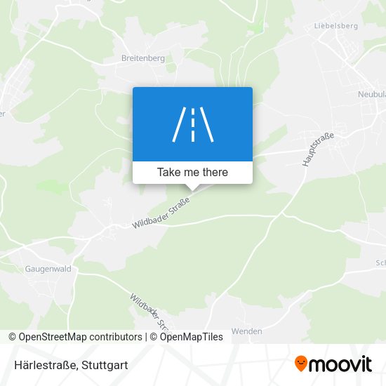 Härlestraße map