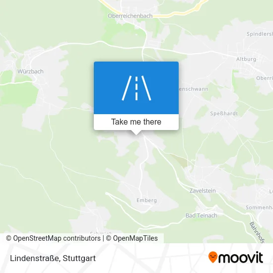 Карта Lindenstraße