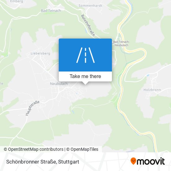 Schönbronner Straße map