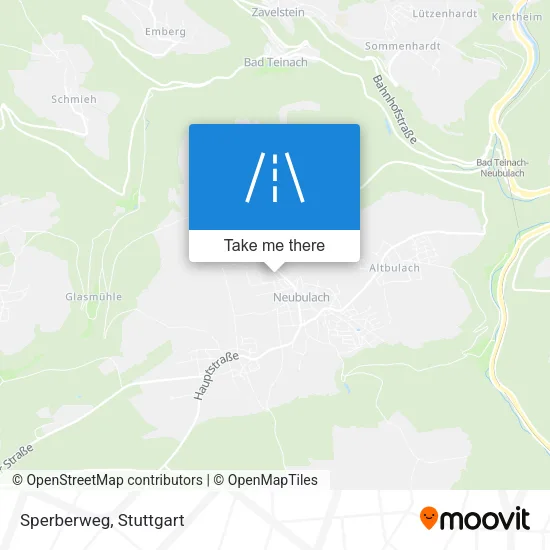 Карта Sperberweg