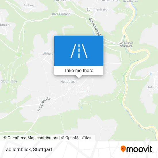 Карта Zollernblick