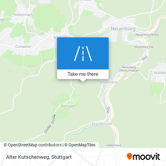 Карта Alter Kutschenweg