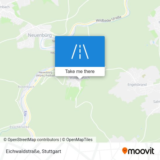 Eichwaldstraße map