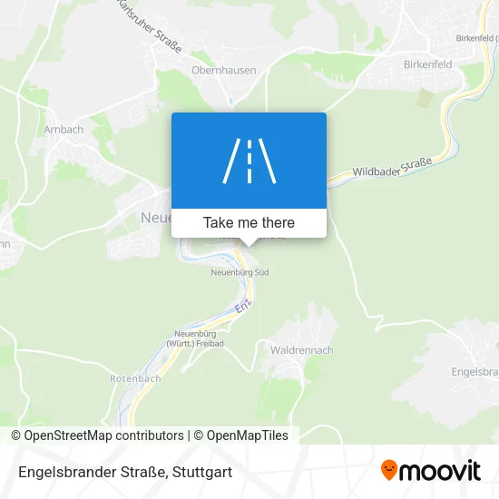 Карта Engelsbrander Straße