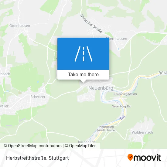 Карта Herbstreithstraße