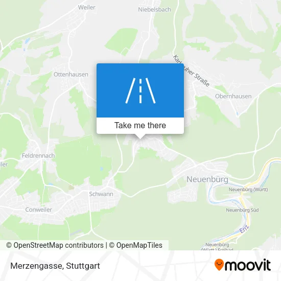 Карта Merzengasse