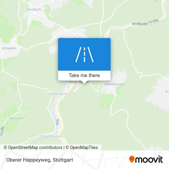 Карта Oberer Happeyweg