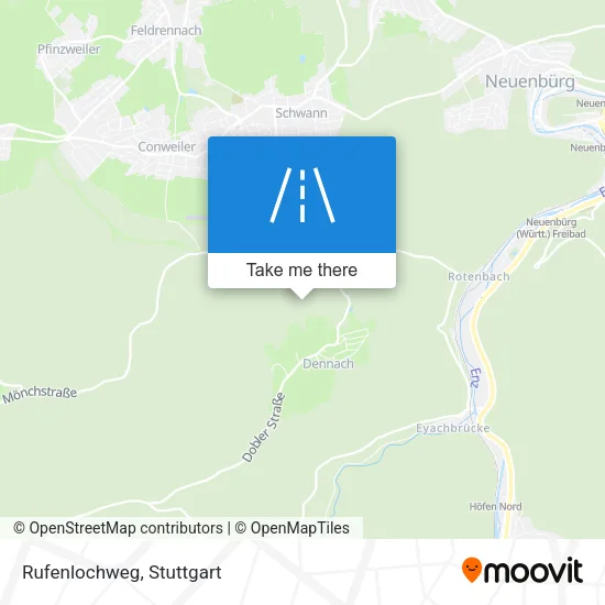 Карта Rufenlochweg