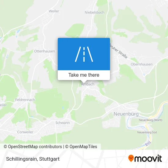 Карта Schillingsrain