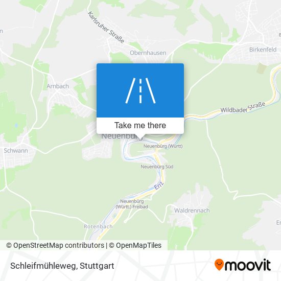 Schleifmühleweg map