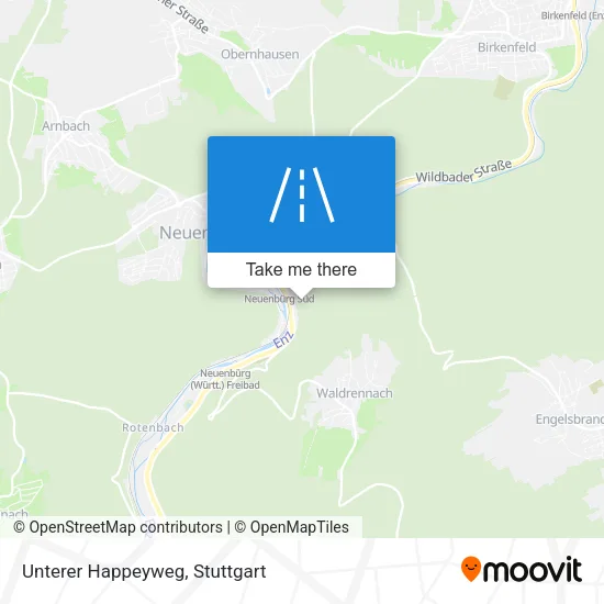 Карта Unterer Happeyweg