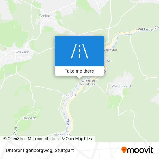 Карта Unterer Ilgenbergweg