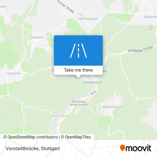 Карта Vorstadtbrücke