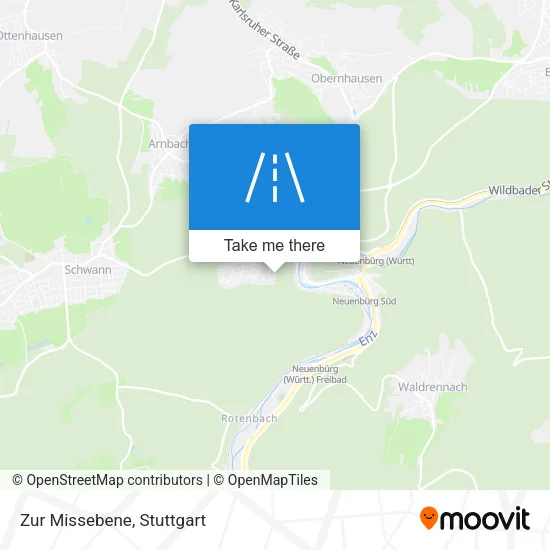 Карта Zur Missebene