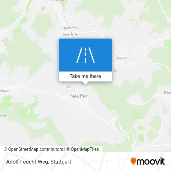 Adolf-Feucht-Weg map