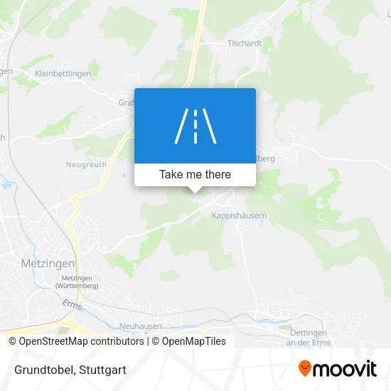 Grundtobel map