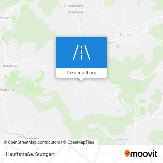 Карта Hauffstraße