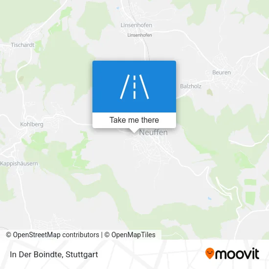 Карта In Der Boindte