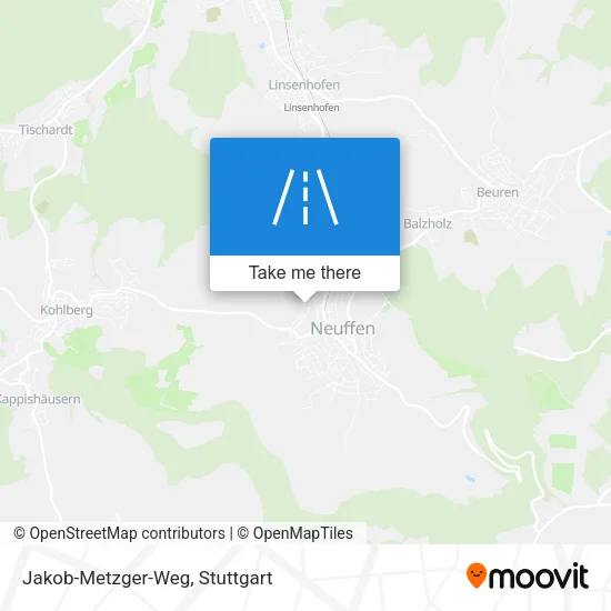 Карта Jakob-Metzger-Weg