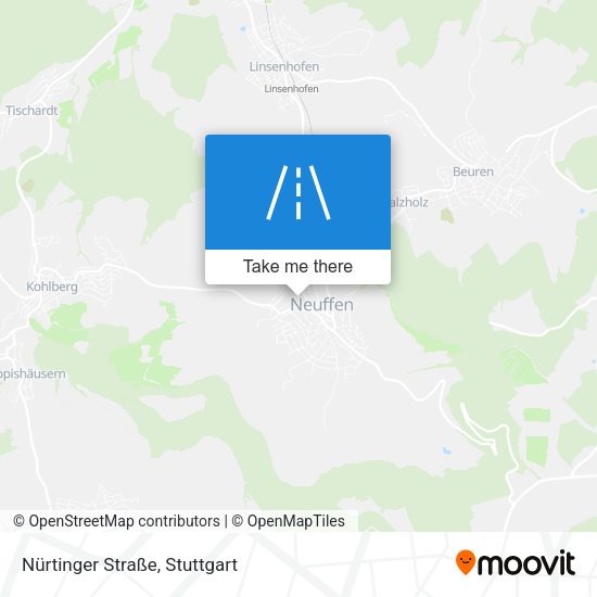 Nürtinger Straße map