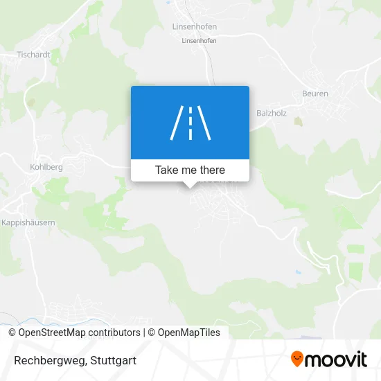 Карта Rechbergweg
